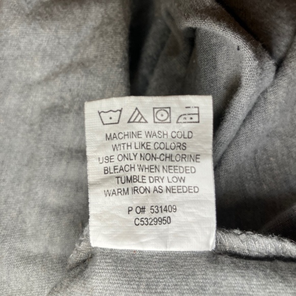 Champion Grey T-Shirt With White Texas Logo - Picture 5 of 5